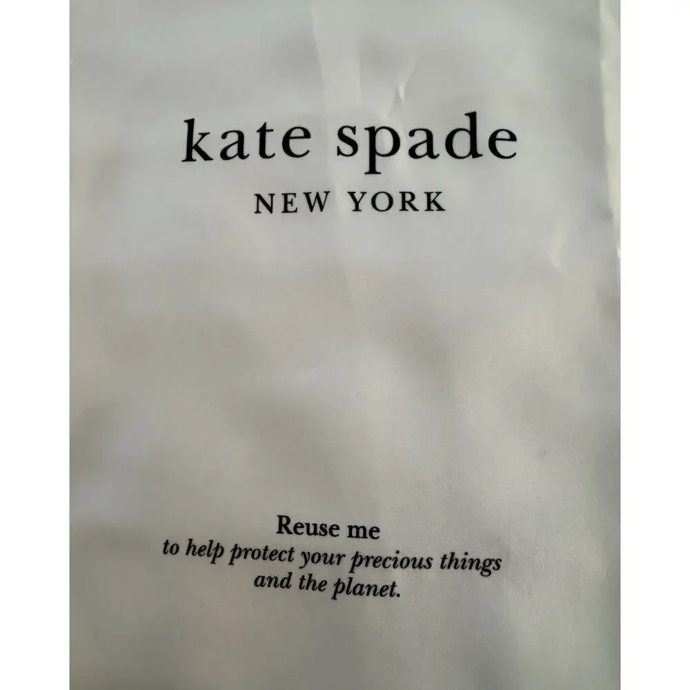 Kate Spade Medium Drawstring Dust Bag 13.5 By 12